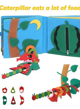 Toddlers Montessor Toys Busy Board Farm Anmal Scene Storyt