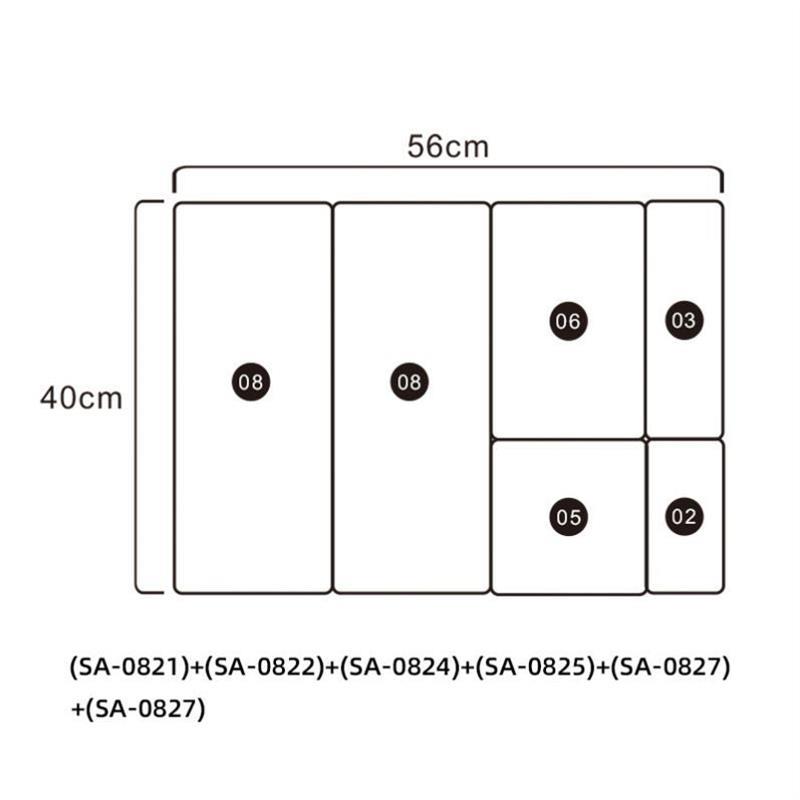 Drawer Organizer Storage Box Plic Sundries Container Divi