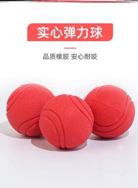Dog toy ball Bounce ball teethgrinding pet dog training ball