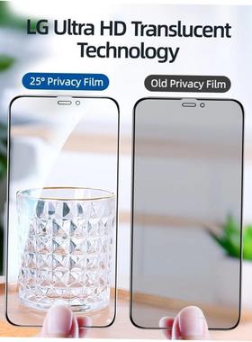 3D Full Private Screen Protector For iphone 12 11Pro Max X