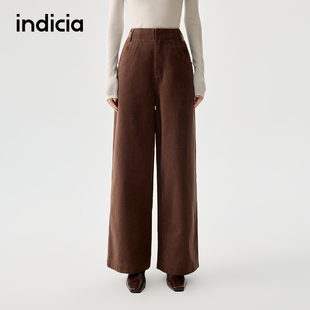 indicia标记标记商场同款25秋冬季新款休闲裤女裤子L2D5KZ236