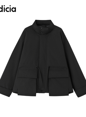 indicia标记商场同款25冬季新款女装黑色羽绒服外套F2D5YR624F