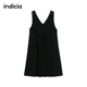 连衣裙吊带无袖 a字裙夏季 商场同款 indicia 女装 4B203LQ119