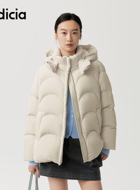 indicia标记商场同款25冬季新款女装羽绒服外套F2D5YR588F