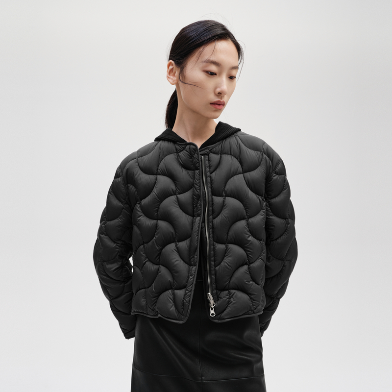 indicia标记商场超轻羽绒服短款小个子时尚薄款宽松F2D4YR662F