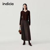 F2D5TZ401C indicia标记商场同款 女装 2025秋冬季 两件套女套装 新款