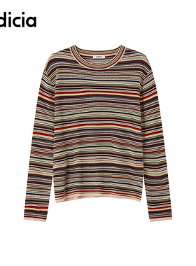 indicia标记商场同款2025秋冬季新款女装针织衫F2D5ZZ514F