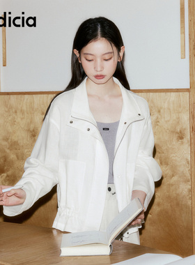 indicia标记商场同款26春夏季新款女装白色短外套L2B6WT055