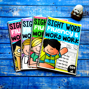 sight work小学语句作业纸 word高频词练习题纸幼儿英语启蒙word