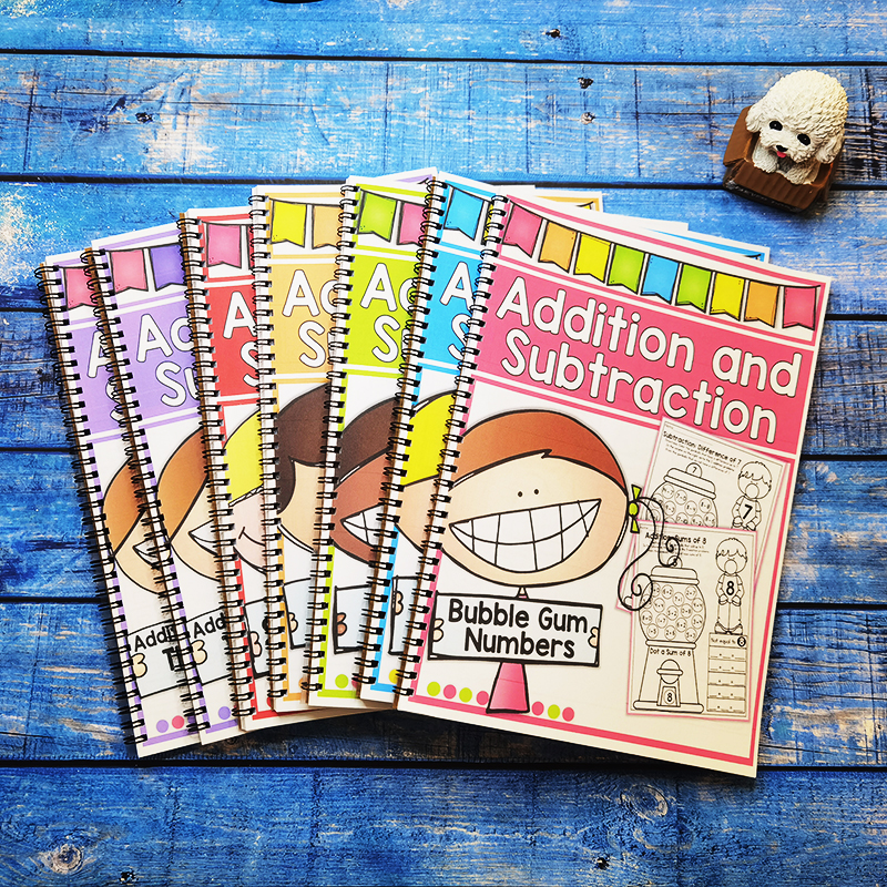 爸爸拼啦幼小衔接儿童可视纸数学