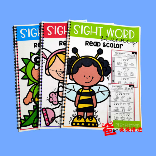 sightword自然拼读句子练习册