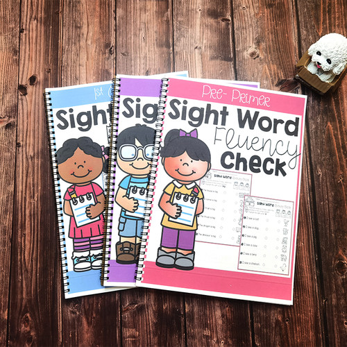 sightword幼儿描红连线练习册