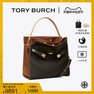 BURCH汤丽柏琦DOUBLE 抢先购 TORY 中号单肩手提包59533 LEE