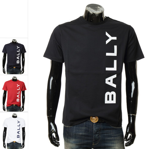 Bally/巴利男士纯棉短袖T恤