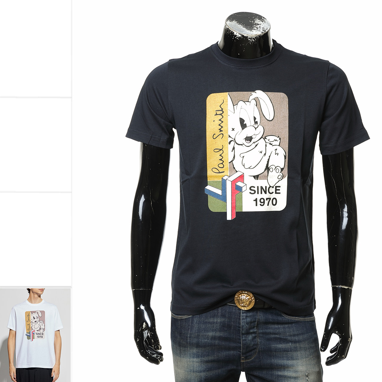 PAUL SMITH PS 保罗史密斯 男士潮牌兔子短袖T恤 M2R-011R-PP5083