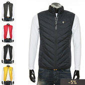 阿玛尼EA7 8NPQ03 正品 保暖背心外套羽绒服 PNE1Z 男士 Armani