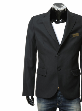 Versace/范思哲VJ 男士奢华金标商务休闲西服 78GAQ704 N0309