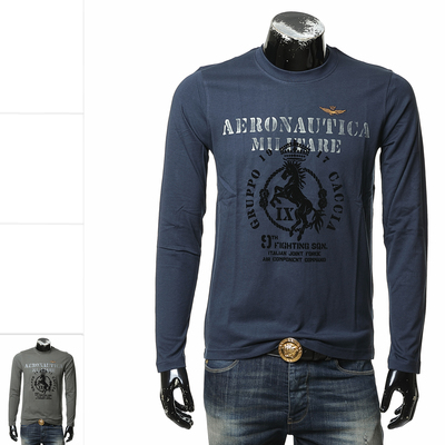 AM空军男士鹰标战马T恤