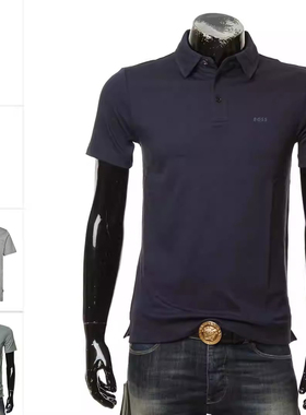 Hugo Boss黑标 男士时尚简约短袖POLO衫 50471335 10241542