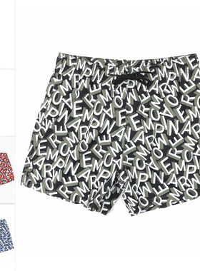 Armani/阿玛尼EA 男士时尚直筒沙滩裤休闲短裤 EM000583 AF12337