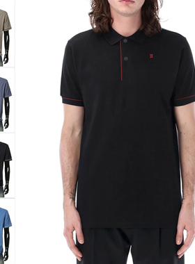 Bally/巴利海外直邮 男士时尚休闲宽松短袖POLO衫 MOU00G NY072