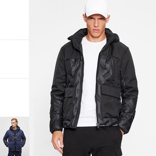 6RPB21 Armani 潮加厚保暖连帽棉夹克外套 男士 PN8MZ 阿玛尼EA7