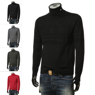 阿玛尼EA 6K1MXG 正品 鹰标羊毛保暖高领毛衣 1MXTZ 男士 Armani