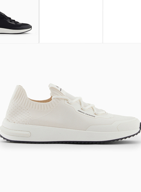 Armani/阿玛尼AX 男士潮牌时尚运动低帮休闲鞋 XM001681 AF17358