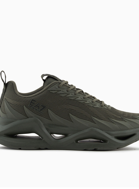 Armani/阿玛尼EA7 男士潮牌厚底时尚低帮休闲鞋 7X000304 AF18442