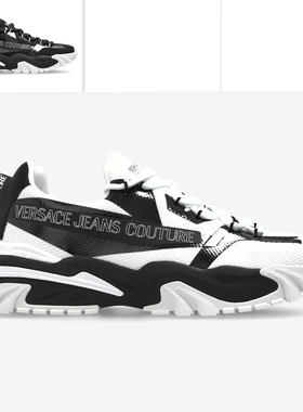 Versace/范思哲VJ 男士奢潮时尚简约低帮休闲鞋 78YA3SI8 ZSC58