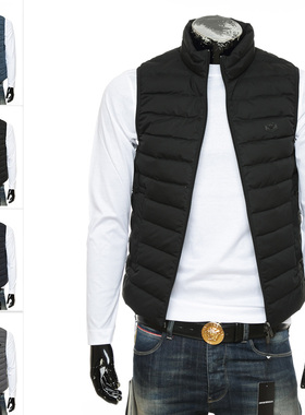 Armani/阿玛尼EA 男士时尚休闲保暖背心外套羽绒服 8N1BQ1 1NLRZ
