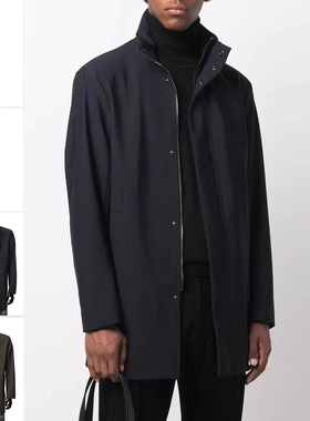 Armani/阿玛尼EA 海外直邮 男士简约长款大衣外套 8N1L81 1NZAZ