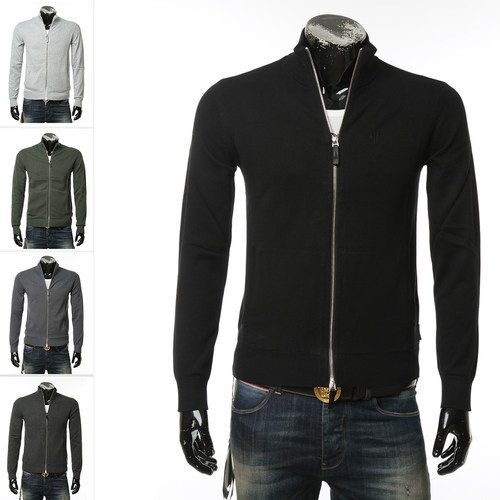 男士保暖针织开衫外套