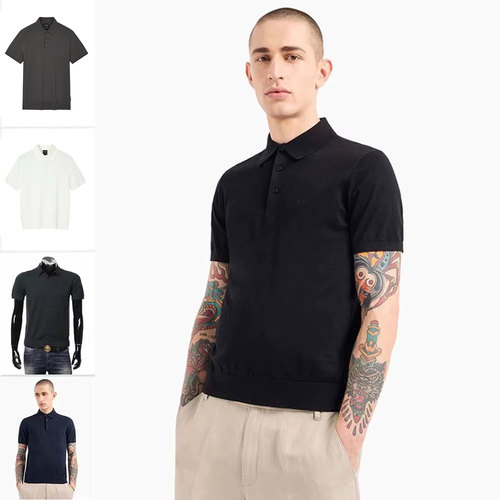Armani/阿玛尼AX男士短袖POLO衫