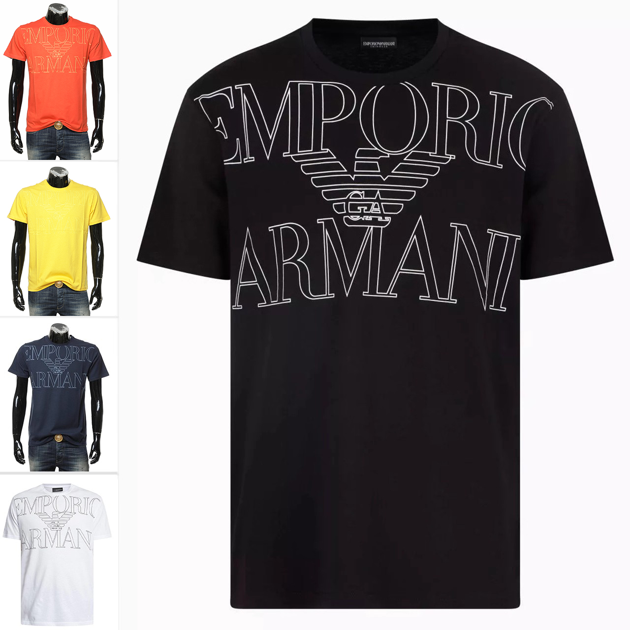 Armani/阿玛尼男士短袖T恤