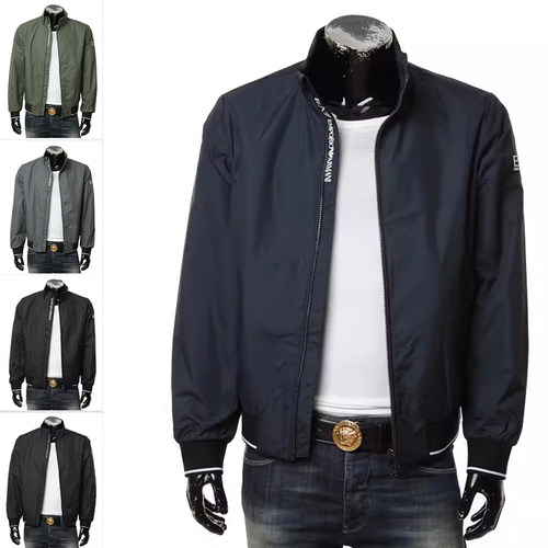 Armani/阿玛尼男士立领夹克外套