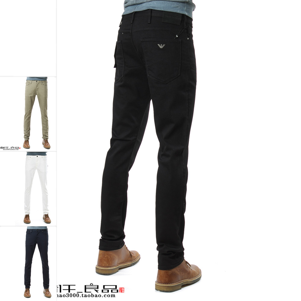 Armani/阿玛尼EA 正品 男士 百搭 修身休闲裤长裤 3G1J06 1D2CZ在类目 男装, 休闲裤中 - 来自Buy2taobao.com提供专业的淘宝代购服务
