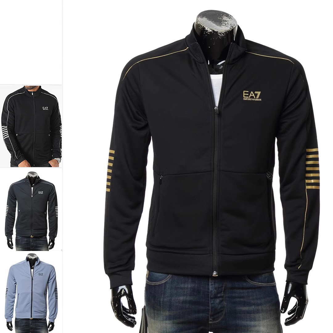 阿玛尼男士开衫卫衣外套