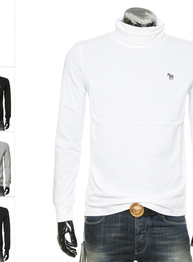 PAUL SMITH PS 保罗史密斯 小马保暖高领长袖T恤M2R-391U-KZEBRA