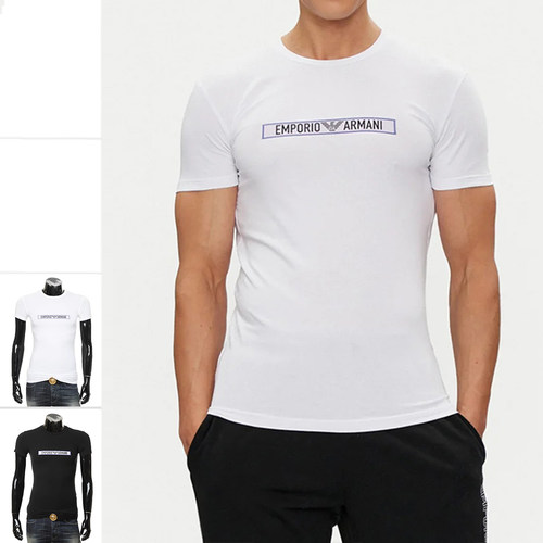阿玛尼男士修身短袖T恤