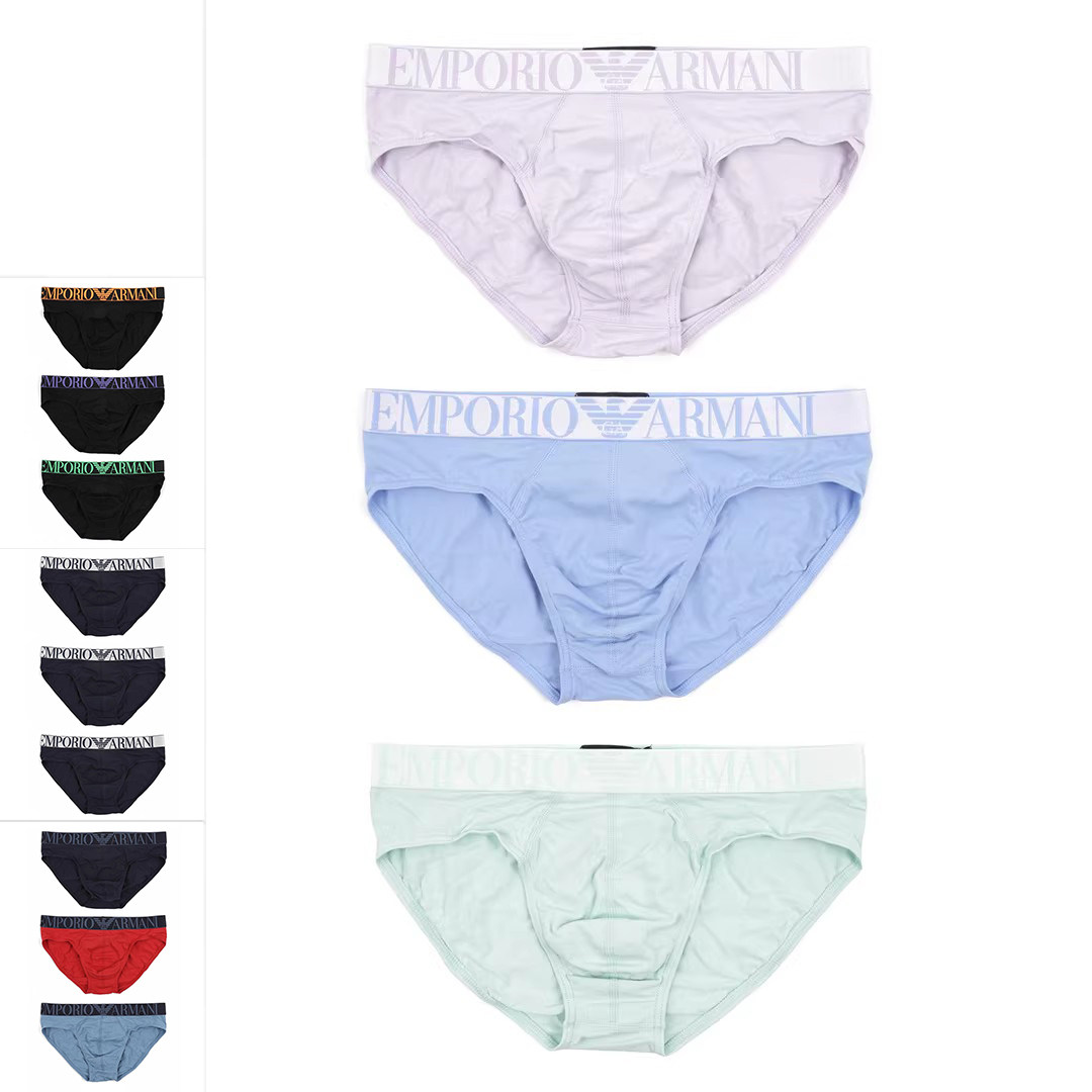 Armani/阿玛尼EA 男士舒适亲肤鹰标3件装三角裤内裤111734 4R726,女士内衣/男士内衣/家居服,男三角内裤,淘宝优惠券,粉丝福利购,淘宝优惠卷