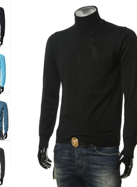 Armani/阿玛尼EA 正品 男士 纯羊毛保暖高领毛衣 8N1M43 1M67Z