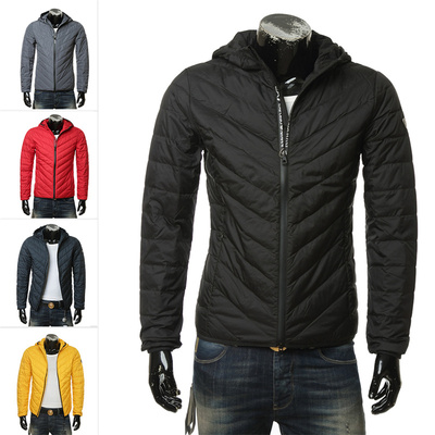 轻便连帽保暖外套男士羽绒服
