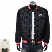 6RPB09 Armani PNECZ 时尚 潮满印棒球夹克外套 阿玛尼EA7 男士