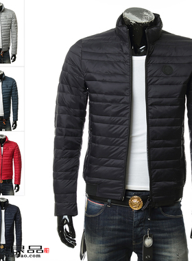 Armani/阿玛尼AX 男士保暖外套羽绒服立领外套上衣8NZB51 ZNW3Z