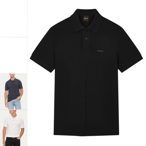 HugoBoss橙标男士短袖POLO衫