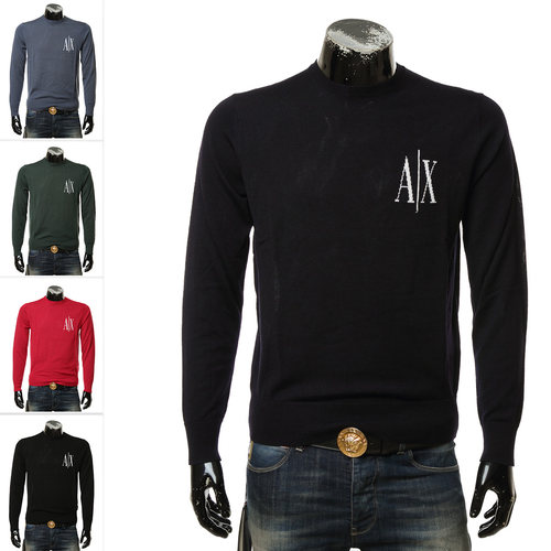 男士毛衣Armani/阿玛尼圆领