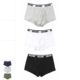 莫斯奇诺男士 休闲潮牌3件装 四角内裤 moschino 252V1A1399 4402