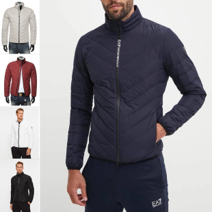 阿玛尼EA7 8NPB13 男士 羽绒服 PNE1Z 鹰标保暖夹克外套时尚 Armani