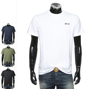 巴利轻奢大牌绣标男士 MOU0E4 时尚 圆领T恤 CO478 简约短袖 Bally